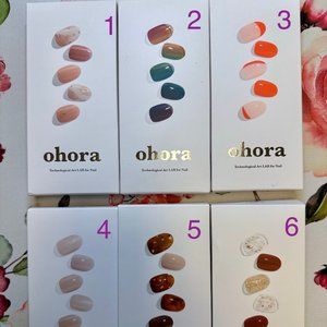 Ohora nail strips - 19 sets in assorted styles (designs and solids!)